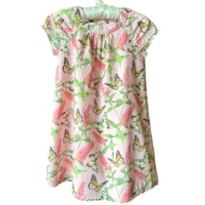 GAP Misty Rose Fully Lined Dress with Cap Sleeves